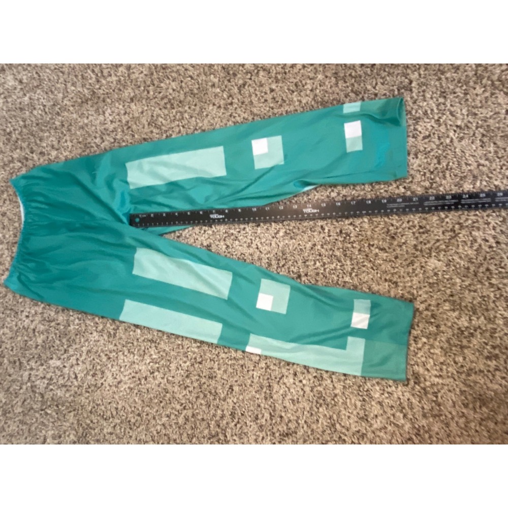 Minecraft Diamond Armor Deluxe Kids Costume 3pc Set Teal Blue Size M 7-8 - Picture 5 of 7